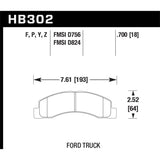 Hawk Performance HB302F.700 HPS Disc Brake Pad