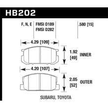 Load image into Gallery viewer, Hawk-Hps-Street-Brake-Pads