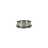 Vibrant 12586 HD Clamp Titanium Weld Ferrule with O-Ring for 3.00