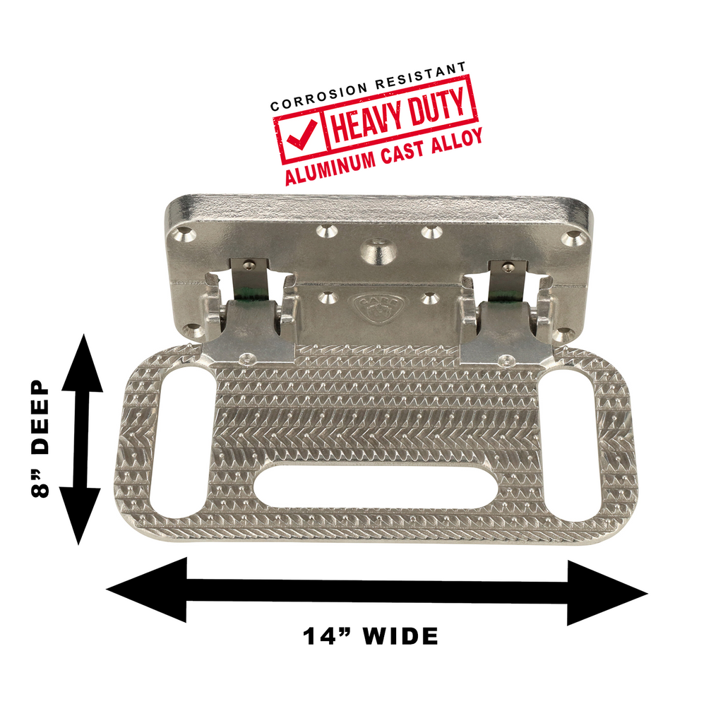 Hd-Mega-Step-Hitch-Mount;-Non-Led-Step-Surface;-Xm3-Polished;-Single