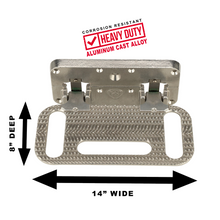 Load image into Gallery viewer, Hd-Mega-Step-Hitch-Mount;-Non-Led-Step-Surface;-Xm3-Polished;-Single