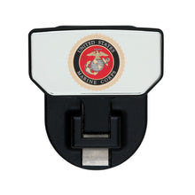 Load image into Gallery viewer, Hd-Universal-Hitch-Step;-Fits-2-In.-Receiver;-Black;-U.S.-Marines;-Single