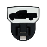 Carr 183172 HD Universal Hitch Step; Fits 2 in. Receiver; Black; Pick-up; Single