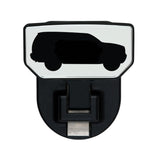 Carr 183192 HD Universal Hitch Step; Fits 2 in. Receiver; Black; SUV; Single