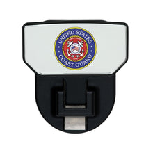 Load image into Gallery viewer, Hd-Universal-Hitch-Step;-Fits-2-In.-Receiver;-Black;-Us-Coast-Guard;-Single