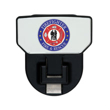 Load image into Gallery viewer, Hd-Universal-Hitch-Step;-Fits-2-In.-Receiver;-Black;-Fire--Rescue;-Single