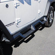 Load image into Gallery viewer, Hdx-07-17-Jeep-Wrangler-Unlimited-Drop-Nerf-Step-Bars---Textured-Black