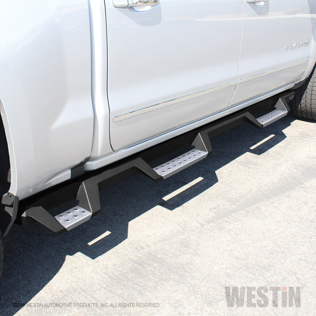 Hdx-07-18-Chevrolet-Silverado-1500-Crew-(5.5Ft)-(Excl-Classic)-Drop-Wtw-Nerf-Step-Bars---Blk