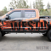 Load image into Gallery viewer, Hdx-17-18-Ford-F-250350-Crew-Cab-(6.75Ft-Bed)-Stainless-Drop-Nerf-Step-Bars---Textured-Black