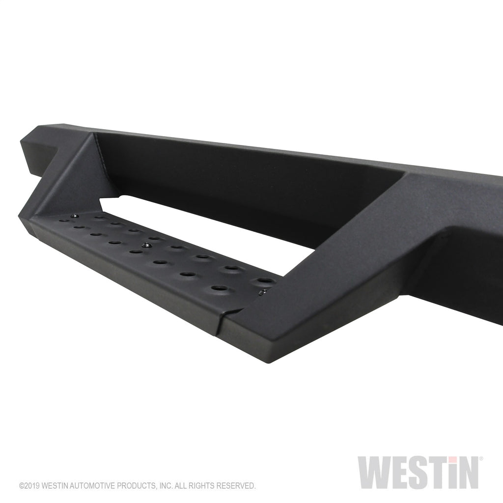 Hdx-19-20-Ram-25003500-Crew-Cab-(8Ft-Bed)-Drop-Wheel-To-Wheel-Nerf-Step-Bars---Txt-Black