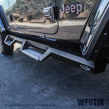 Load image into Gallery viewer, Hdx-2018-Jeep-Wrangler-Jl-Unlimited-Drop-Nerf-Step-Bars---Textured-Black