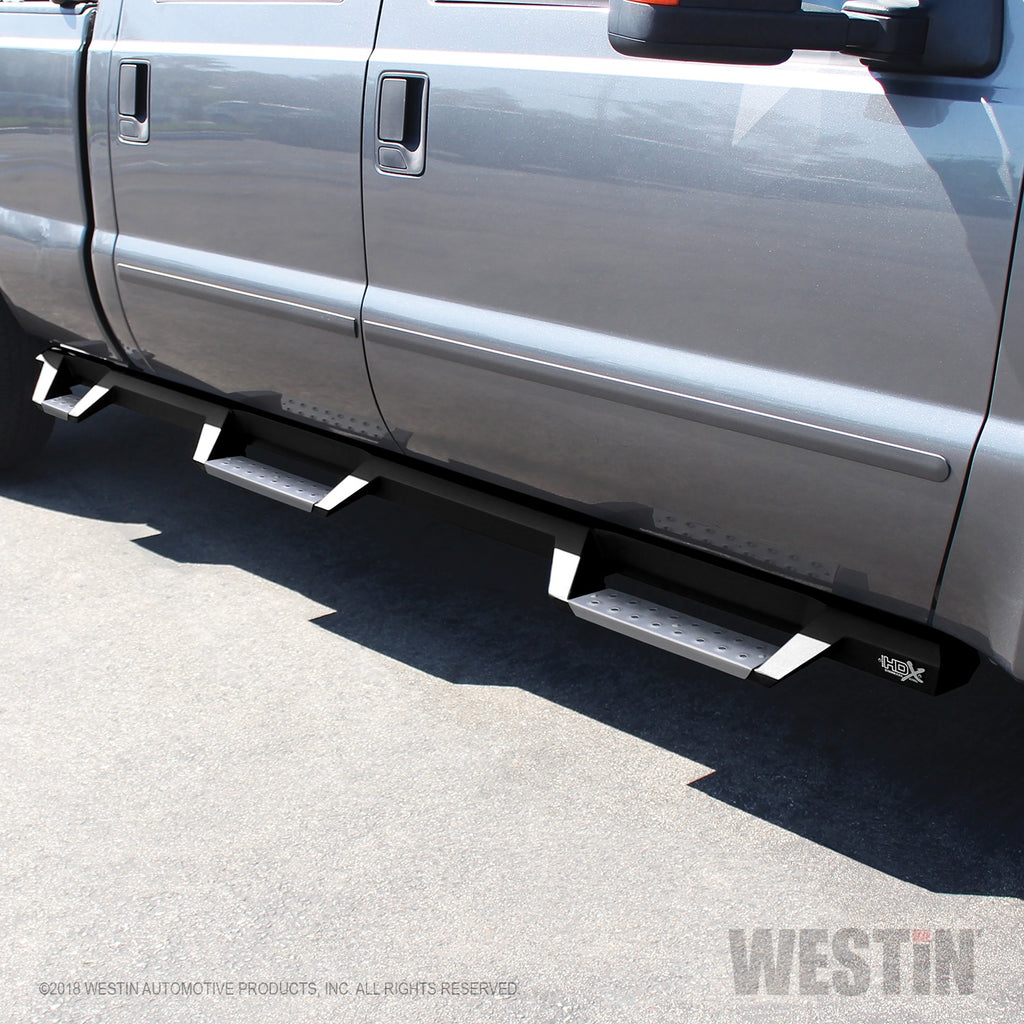 Hdx-99-16-Ford-F-250350-Crew-Cab-(6.75Ft-Bed)-Stainless-Drop-Nerf-Step-Bars---Textured-Black