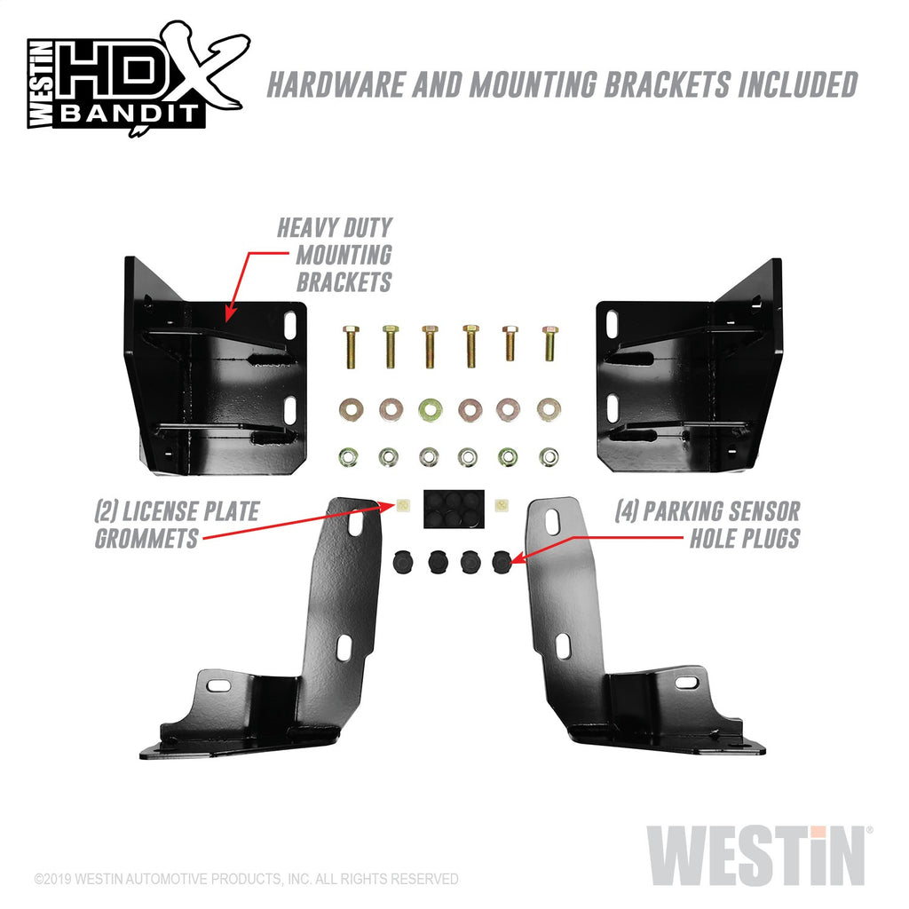 Hdx-Bandit-15-19-Chevrolet-Silverado-25003500-Front-Bumper---Black