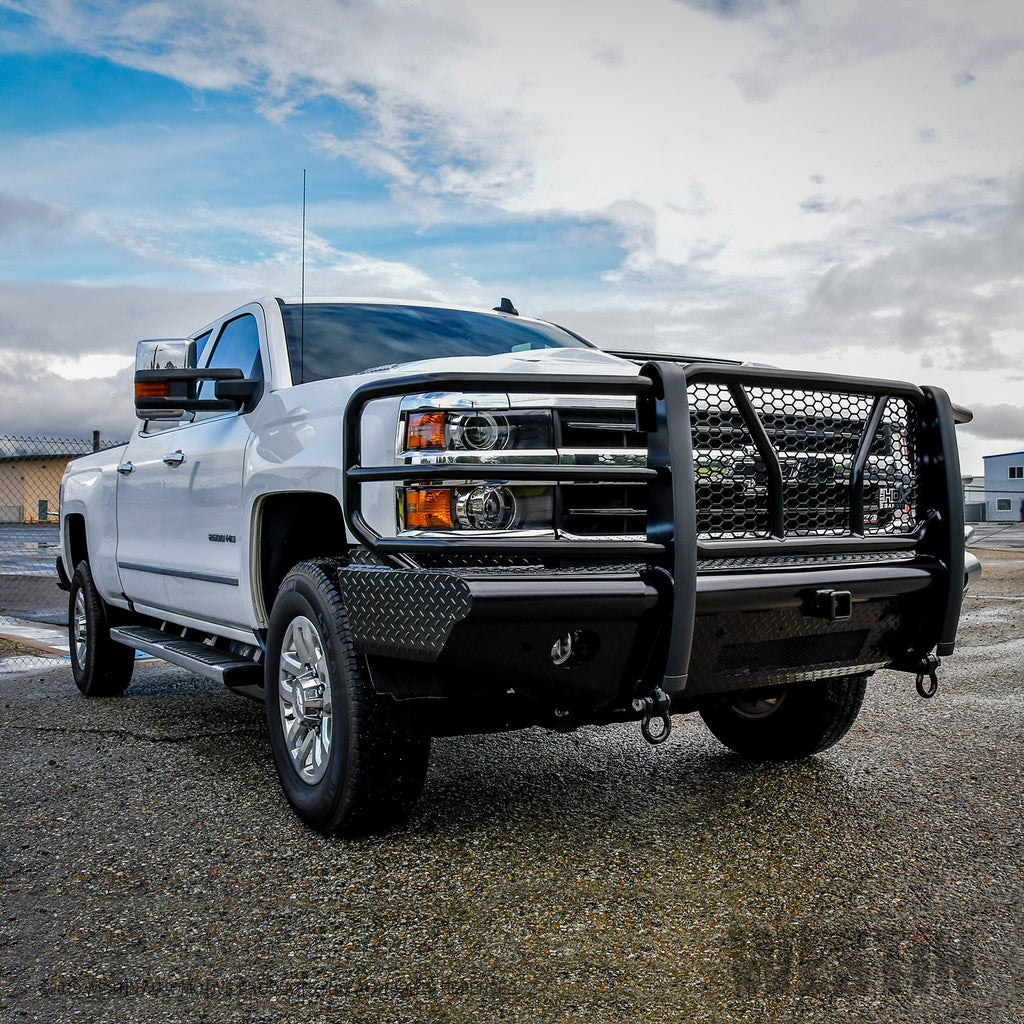 Hdx-Bandit-15-19-Chevrolet-Silverado-25003500-Front-Bumper---Black