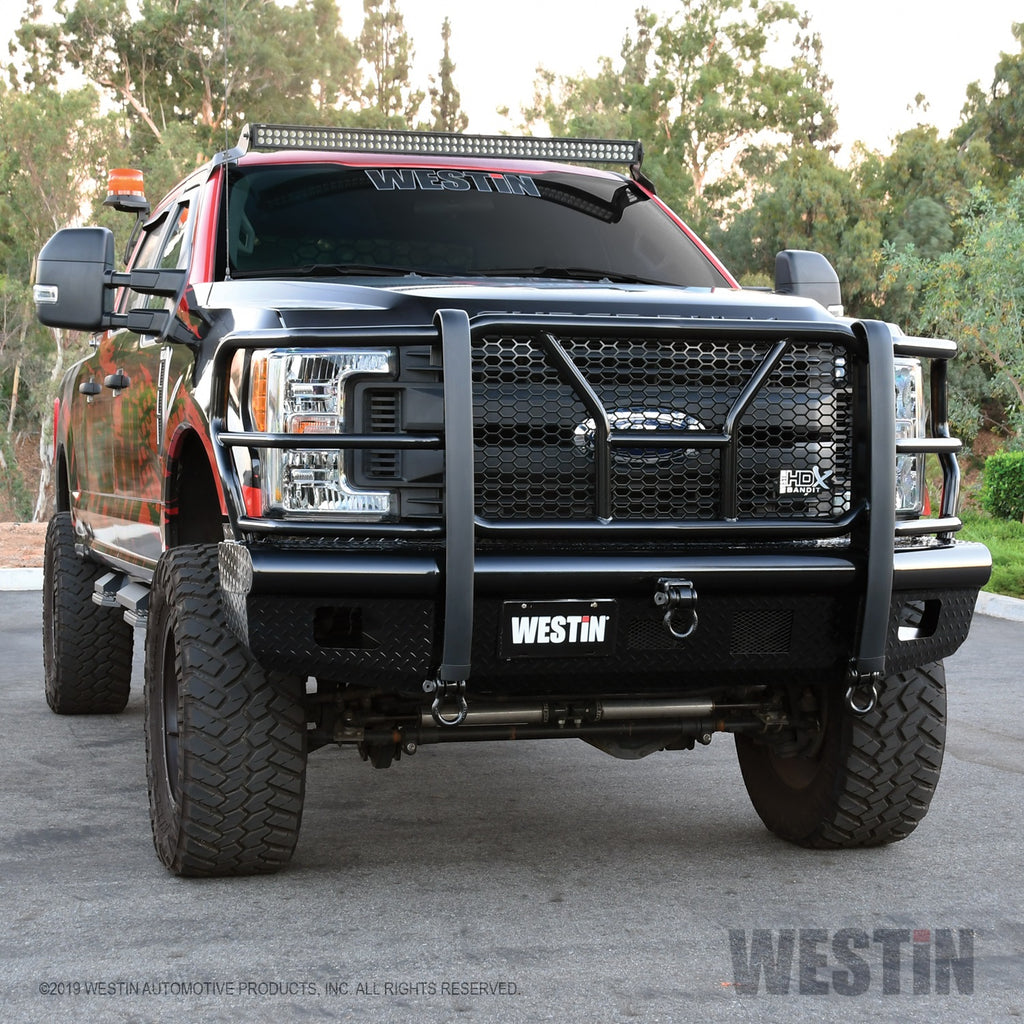 Hdx-Bandit-17-19-Ford-F-250--F-350-Front-Bumper---Textured-Black
