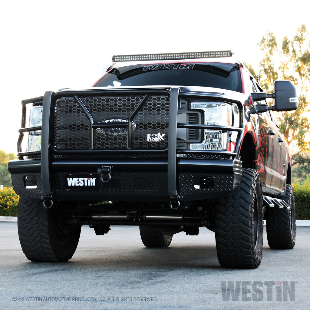 Hdx-Bandit-17-19-Ford-F-250--F-350-Front-Bumper---Textured-Black