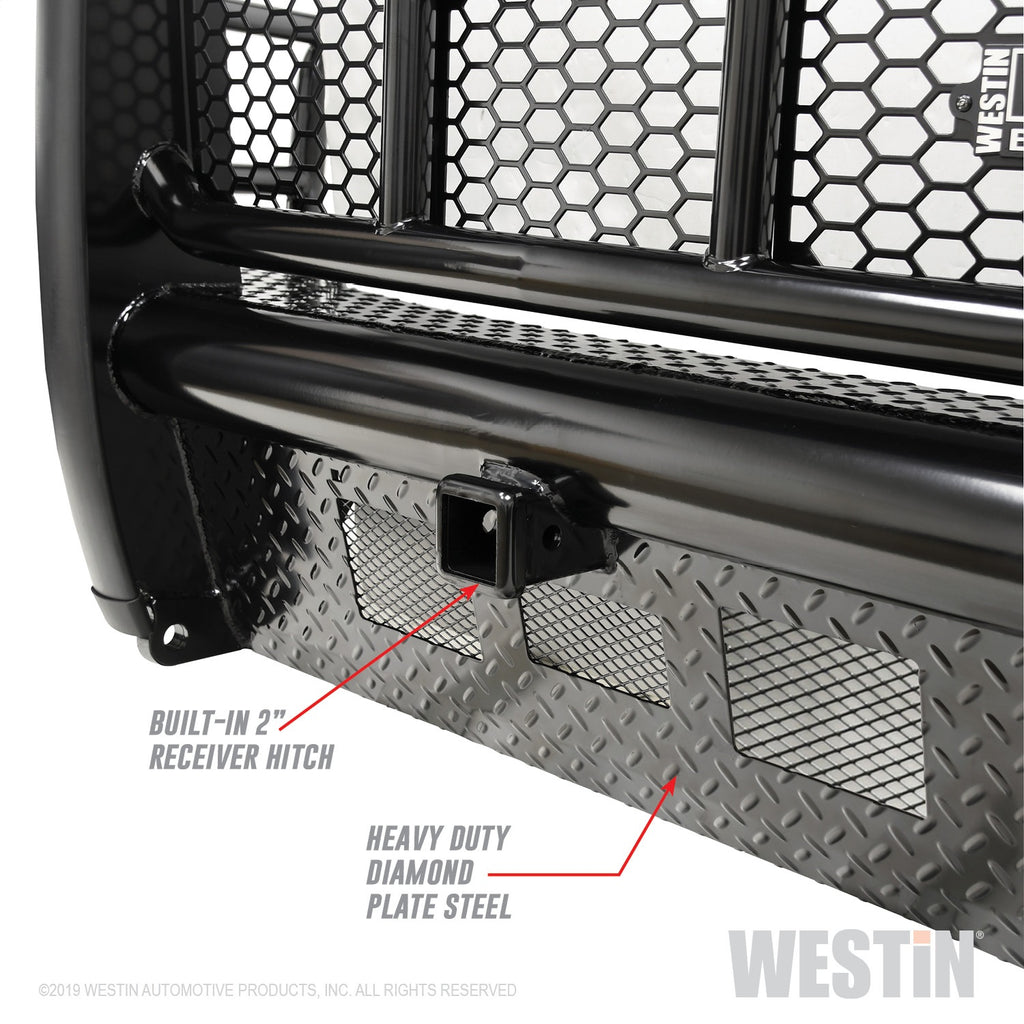 Hdx-Bandit-17-19-Ford-F-250--F-350-Front-Bumper---Textured-Black