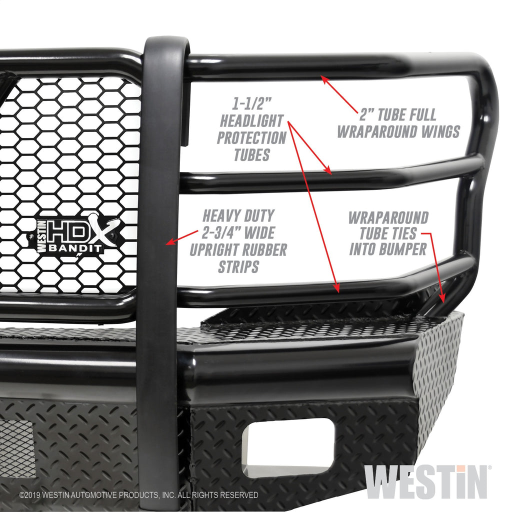 Hdx-Bandit-18-20-Ford-F-150-(Excl.-Ecoboost)-Front-Bumper---Black