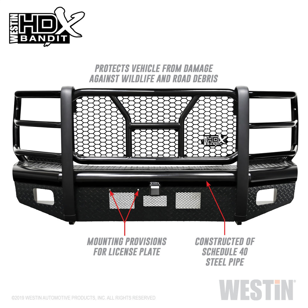 Hdx-Bandit-18-20-Ford-F-150-(Excl.-Ecoboost)-Front-Bumper---Black