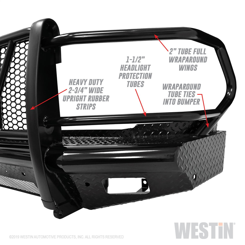 Hdx-Bandit-Front-Bumper-10-18-Dodge-Ram-25003500-Ship-Via-Truck