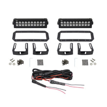 Load image into Gallery viewer, Hdx-Flush-Mount-B-Force-Led-Light-Kit-(Set-Of-2)-WWiring-Harness---Black