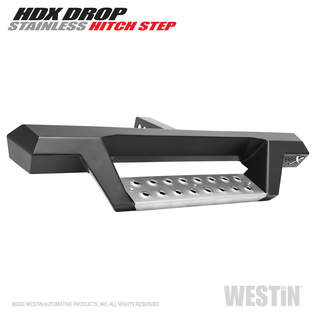 Hdx-Stainless-Drop-Hitch-Step-34In-Step-2In-Receiver---Textured-Black