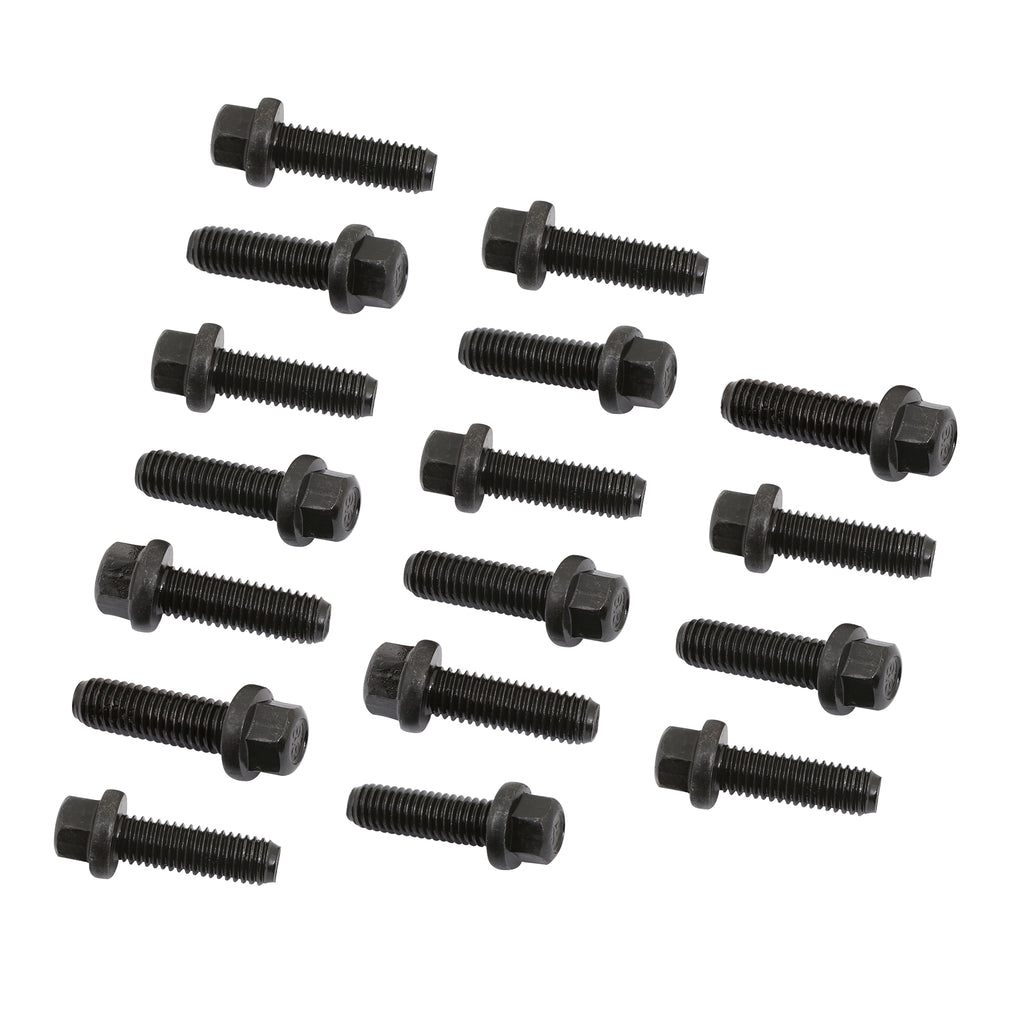 Header-Bolts---M8-1.25-X-25Mm-Hex-Head---Black-Oxide