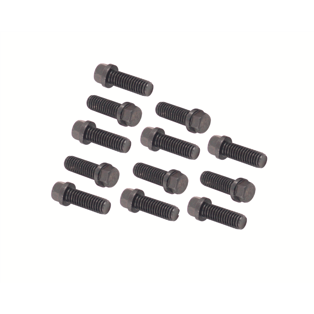 Header-Bolts--38-16-X-1-Inch-Hex-Head---Black-Oxide