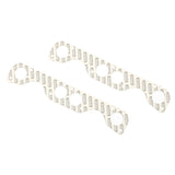 Hedman Hedders 27100 Header Flange Gaskets for CHEVY SB- Brodix Head