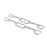 Flowtech 99150AFLT Header Gaskets - Aluminum-Layered - 262-400 Chevrolet Small Block Gen I 1955-91