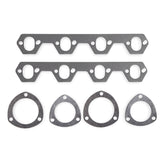 Flowtech 99263FLT Header Gaskets - Ferroglass Non-Asbestos - 302-351W Ford Small Block Windsor 1987-95
