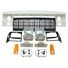 Load image into Gallery viewer, Header-Panel-Kit-W-Grille--Lights-For-1991-1996-Jeep-Xj-Cherokee