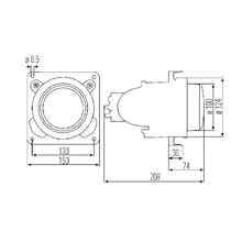 Load image into Gallery viewer, Headlamp-Deus-A-1Bl
