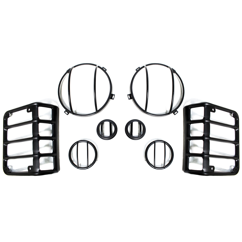 Headlight--Turn-Signal-Light--Tail-Light-Guard-Set
