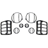 Race Sport RS-JKSET01 Headlight / Turn Signal Light / Tail Light Guard Set