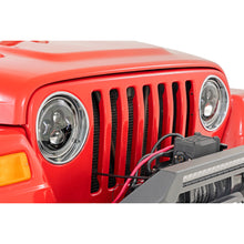 Load image into Gallery viewer, Headlights-Drl-Halo-Led-7-Inch-97-06-Jeep-Wrangler-Tj-4Wd-Rough-Country