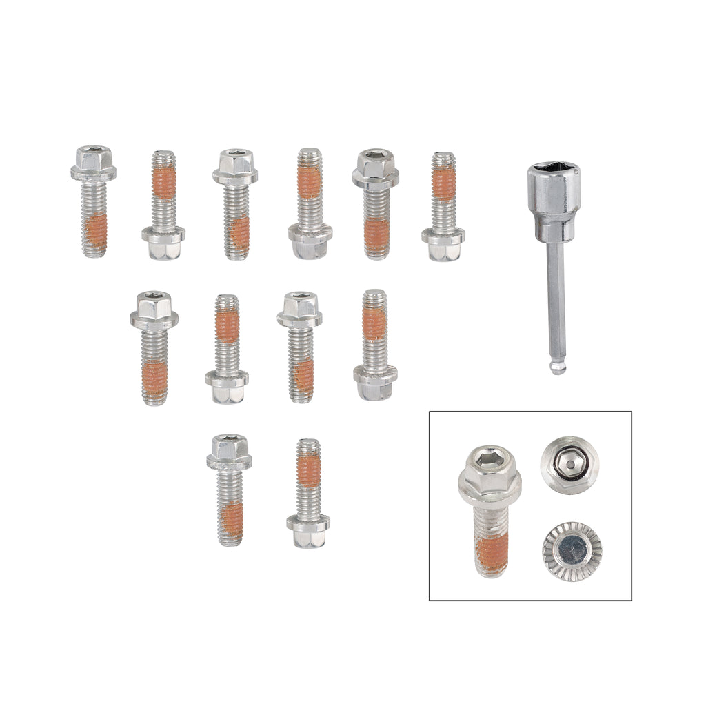 Headlock-Locking-Header-Bolts---M8-1.25-X-25Mm---Set-Of-12