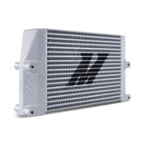 Mishimoto MMOC-SSO-10SL Heavy-Duty Bar and Plate Oil Cooler, 10in Core, Same-Side Outlets, Silver