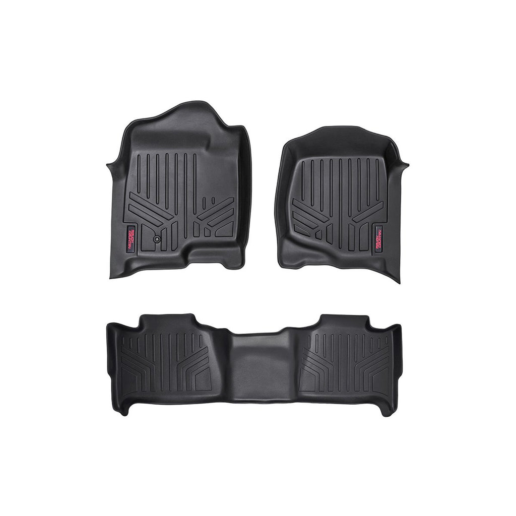 Heavy-Duty-Floor-Mats-FrontRear-07-13-Chevrolet-Tahoe-Rough-Country