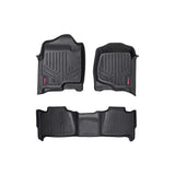 Rough Country M-20715 Heavy Duty Floor Mats Front/Rear-07-13 Chevrolet Tahoe