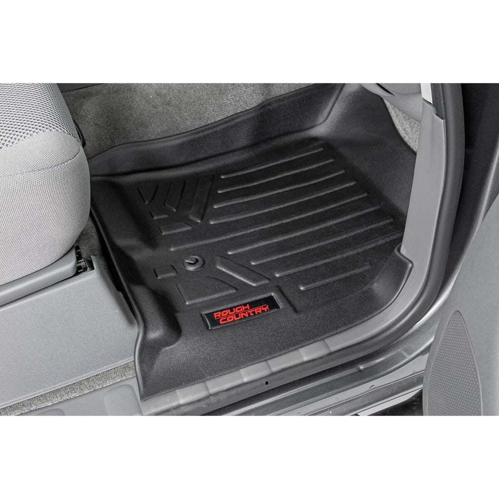 Heavy-Duty-Floor-Mats-FrontRear-08-20-Nissan-Frontier-Crew-Cab-Rough-Country