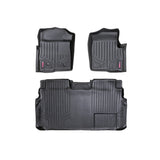 Rough Country M-51112 Heavy Duty Floor Mats Front/Rear-11-14 Ford F-150 SuperCrew Cab