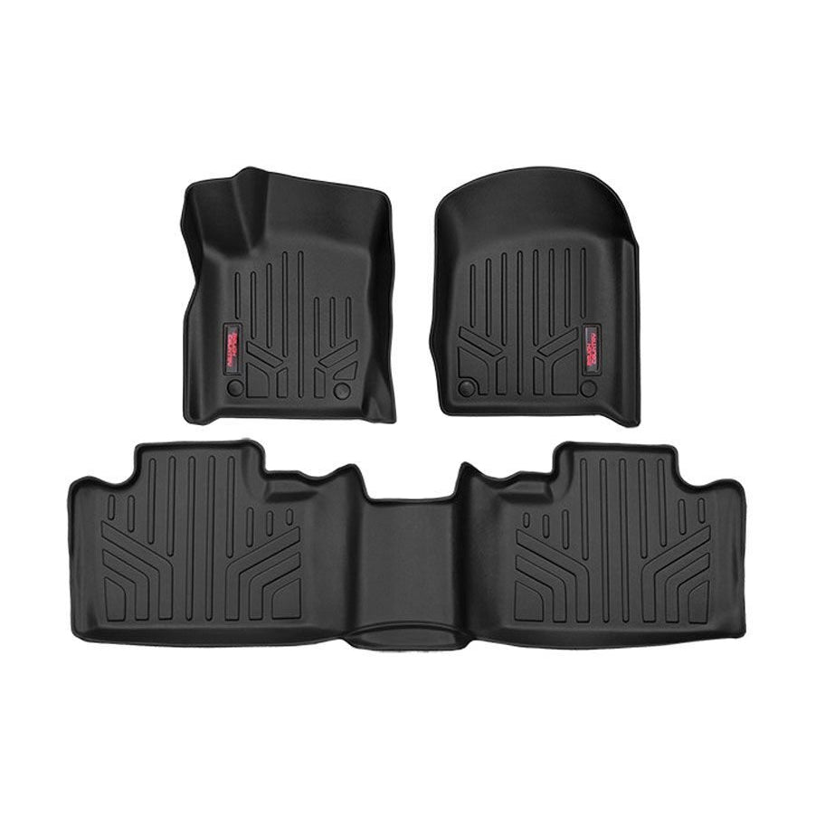 Heavy-Duty-Floor-Mats-FrontRear-13-20-Jeep-Grand-Cherokee-Wk2-WFactory-Hook-Style-Floormat-Connector-Rough-Country