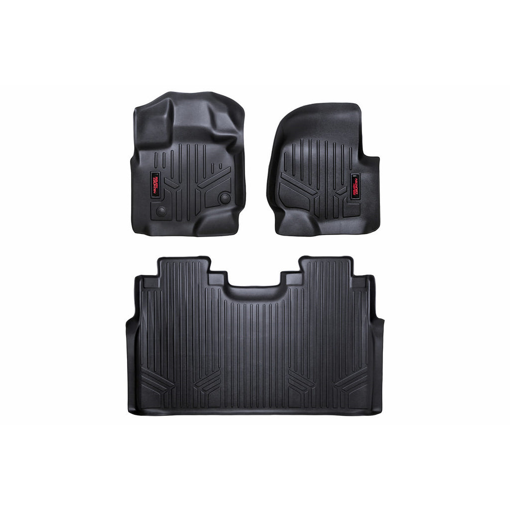 Heavy-Duty-Floor-Mats-FrontRear-15-20-Ford-F-150-Supercrew-Cab-Rough-Country