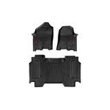 Rough Country M-31412 Heavy Duty Floor Mats Front/Rear-19-2 RAM Crew Cab Full Console