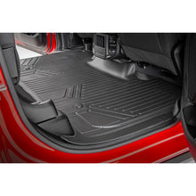 Load image into Gallery viewer, Heavy-Duty-Floor-Mats-FrontRear-19-20-Ram-1500-Crew-Cab-Full-Console-WRear-Under-Seat-Storage-Rough-Country