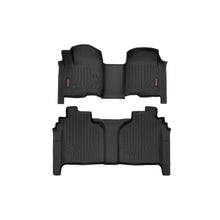 Load image into Gallery viewer, Heavy-Duty-Floor-Mats-FrontRear-19-20-SilveradoSierra-Crew-Cab-Bench-Seats-Rough-Country