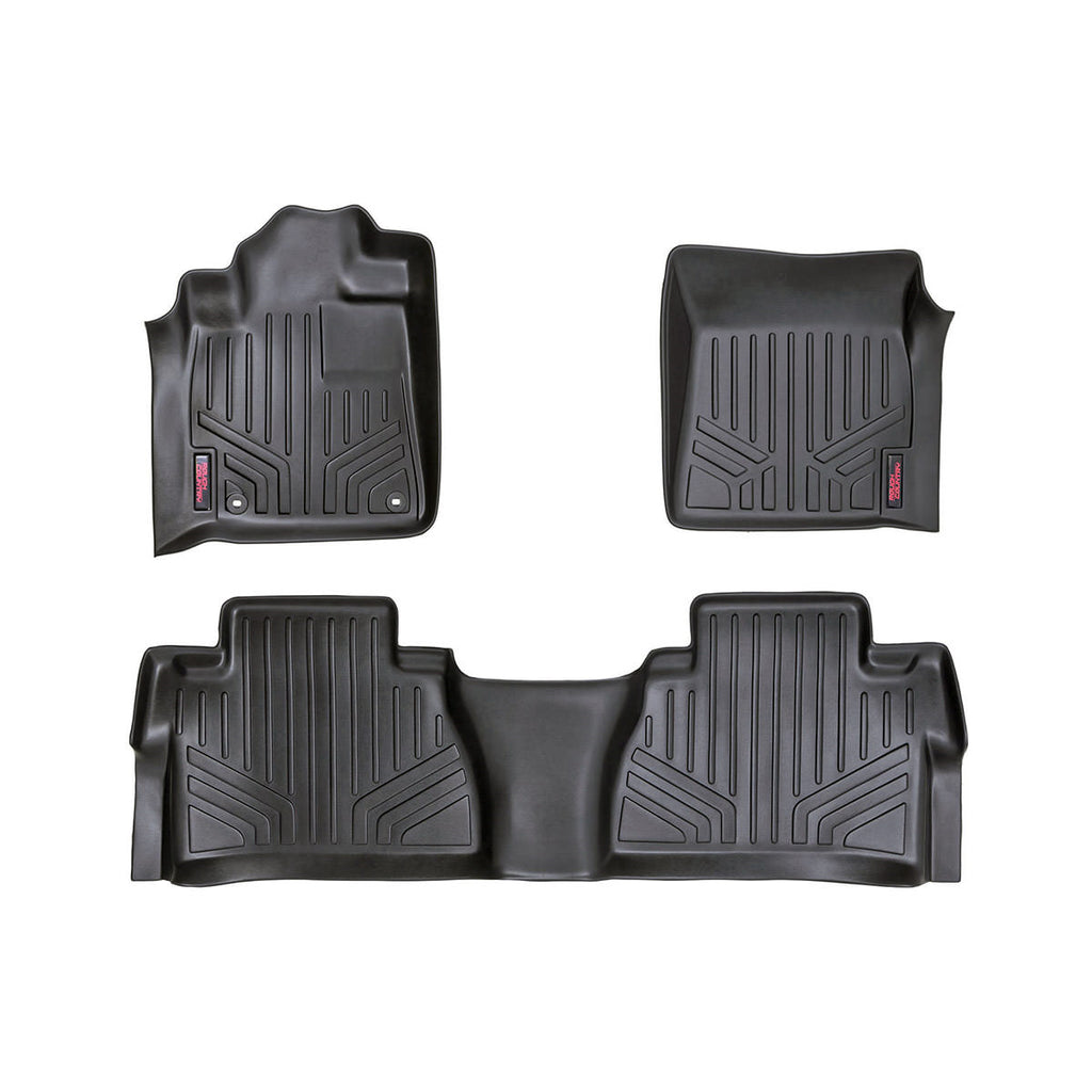 Heavy-Duty-Floor-Mats-FrontRear-Crew-Max-14-20-Toyota-Tundra-Rough-Country