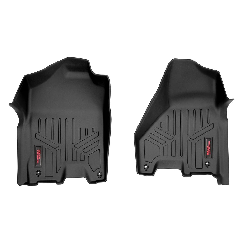 Heavy-Duty-Floor-Mats-[Front]---For-12-18-Dodge-Ram,-Crew-Mega-Cab-Rough-Country