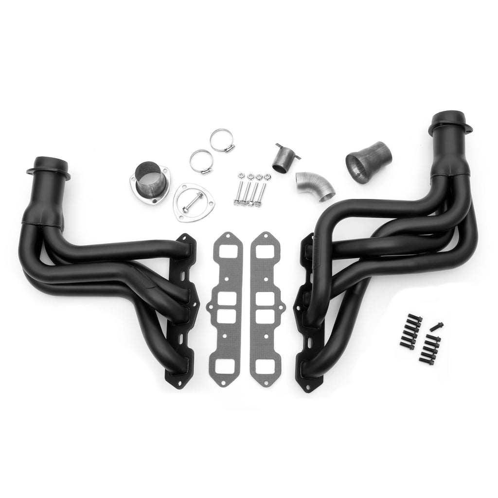 Hedman-Oldsmobile-Headers-Black